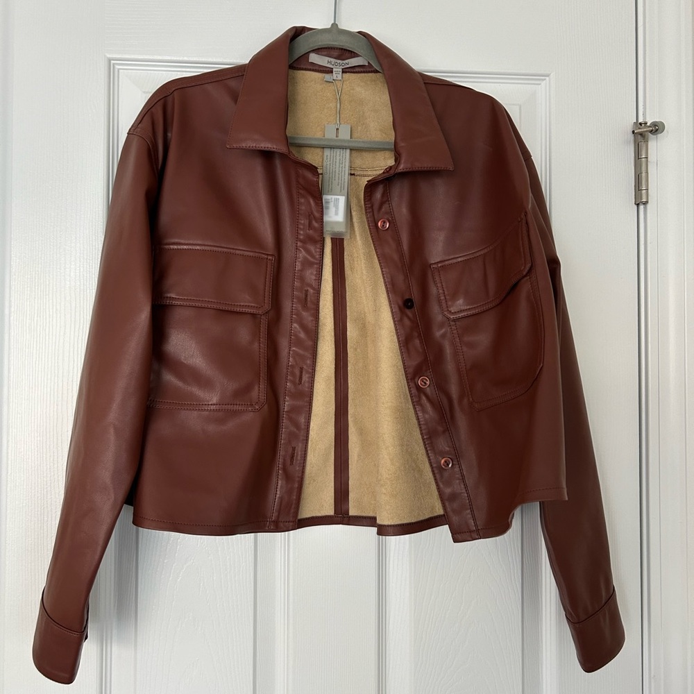 Hudson Jeans Oversized jacket Cinnamon(part of a set with matching mini skirt)